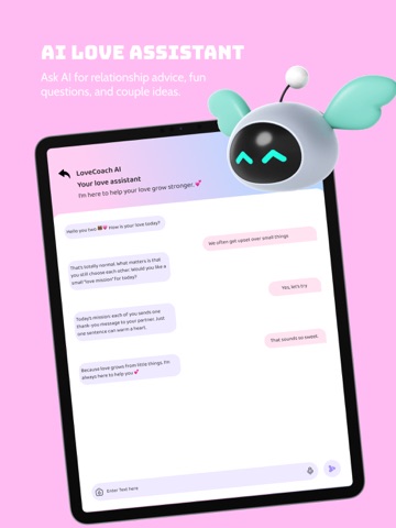 Couple Daily: Love Tracker iPad screenshot