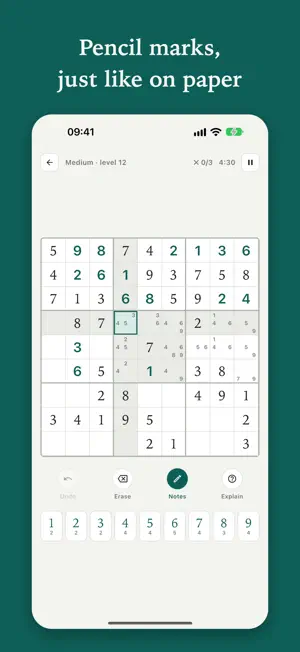 Nine: Sudoku That Explains screenshot 3