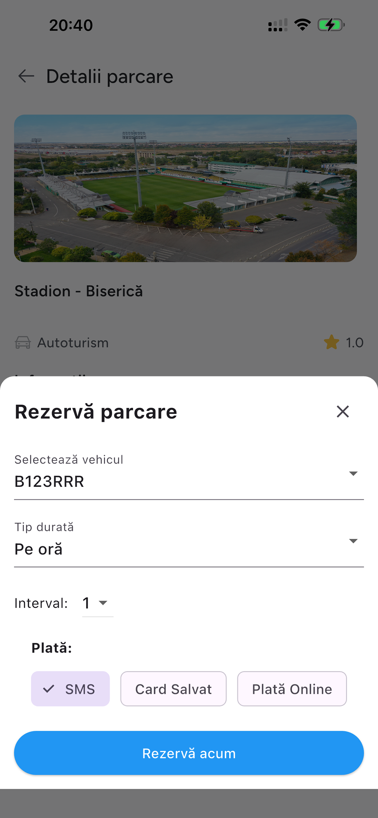 Chiajna Parking