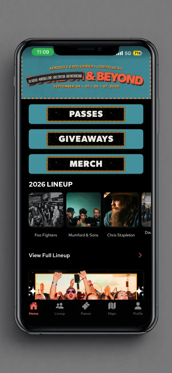 Screenshot #1 pour Bourbon & Beyond Festival