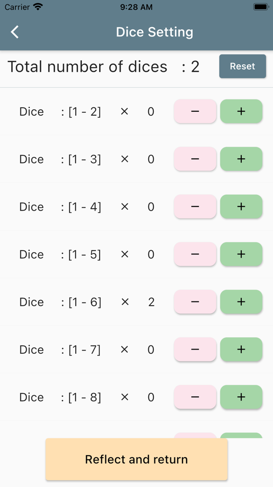 #8. Smart Dice - Simple & Powerful (iOS) 由: TakeKApp