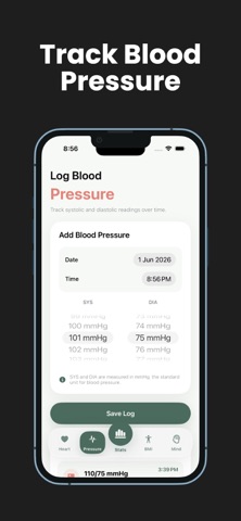 Smartlife App: Pulse Tracking iPhone screenshot