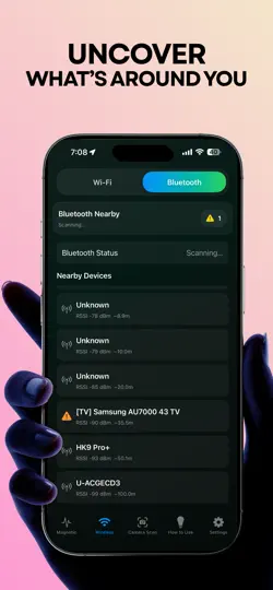 Hidden Camera Detector: ScanIT iPhone Ekran Görüntüsü 3