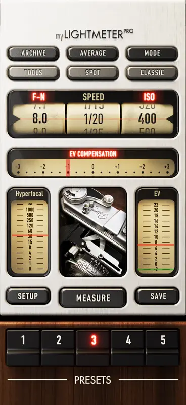 myLightMeter PRO screenshot 1 of 4
