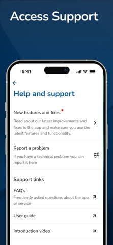 myHealthNet iPhone screenshot 4