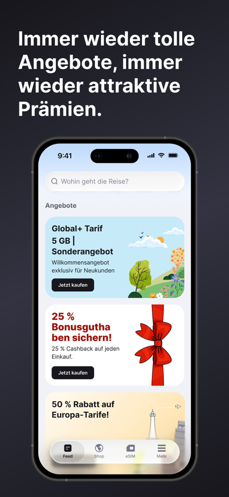 eSIM io: Globale SIM-Karte screenshot 5