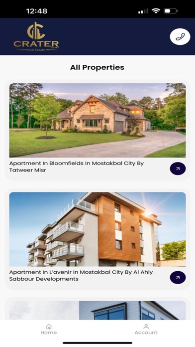 Crater Real Estate Screenshot