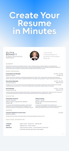 Resume Builder - CVGen Screenshot 1 of 6