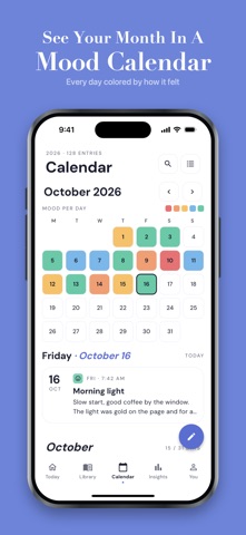 Daily Diary: Journal & Mood Screenshot 4 of 8