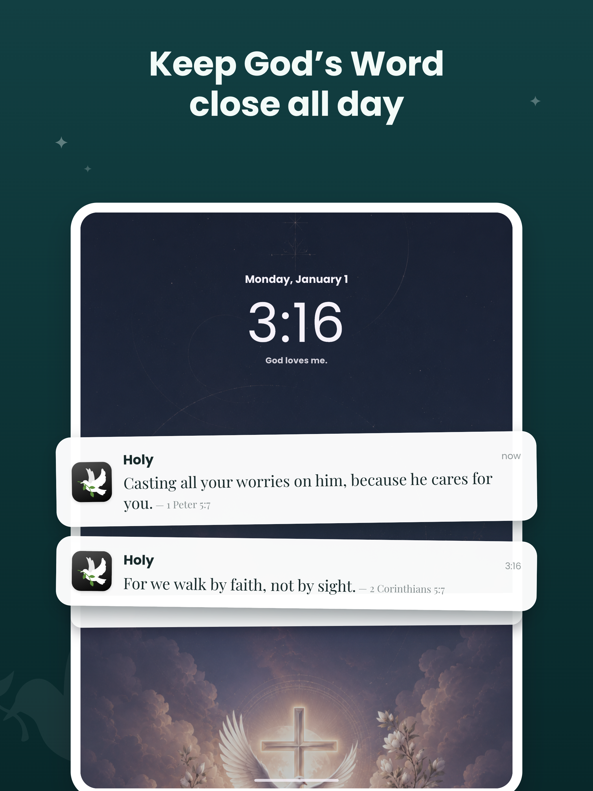 Holy: Daily Bible Verses screenshot 11