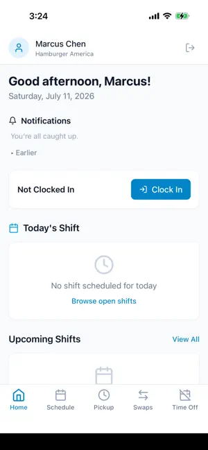 Mise — Staff screenshot 1