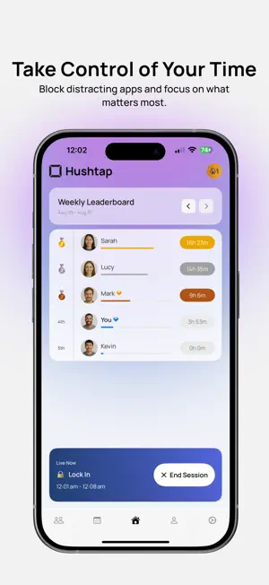 Hushtap screenshot 1