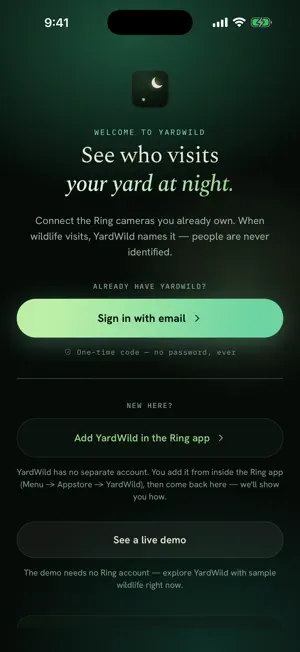 YardWild screenshot 1