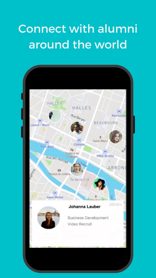 #1. Gather Alumni (iOS) 由: JA Worldwide, INC