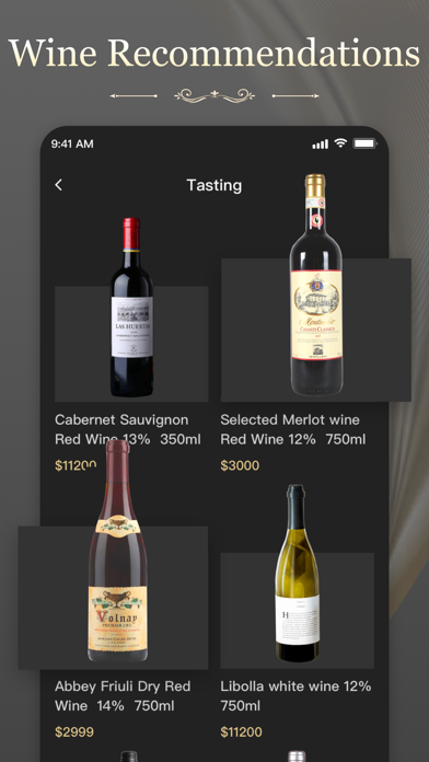 Luxvi - Private custom wine Screenshot