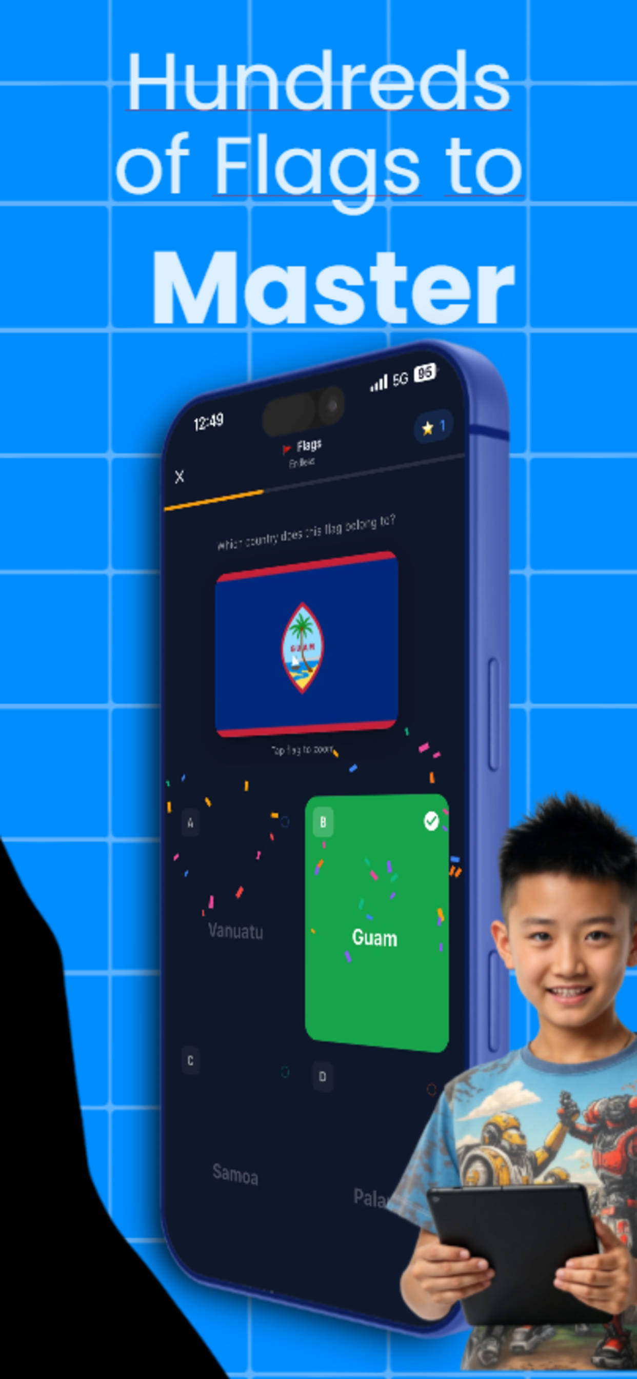 Flago - World Flags Quiz screenshot 4