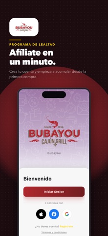 Bubayou app screenshot