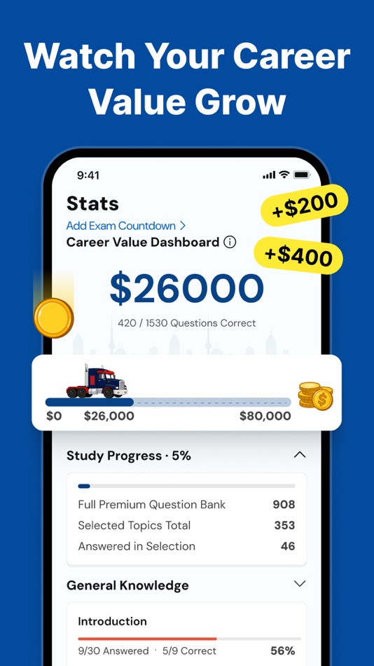 #3. CDL Prep Practice Test - 2025 (iOS) Göre: Aignite Inc.