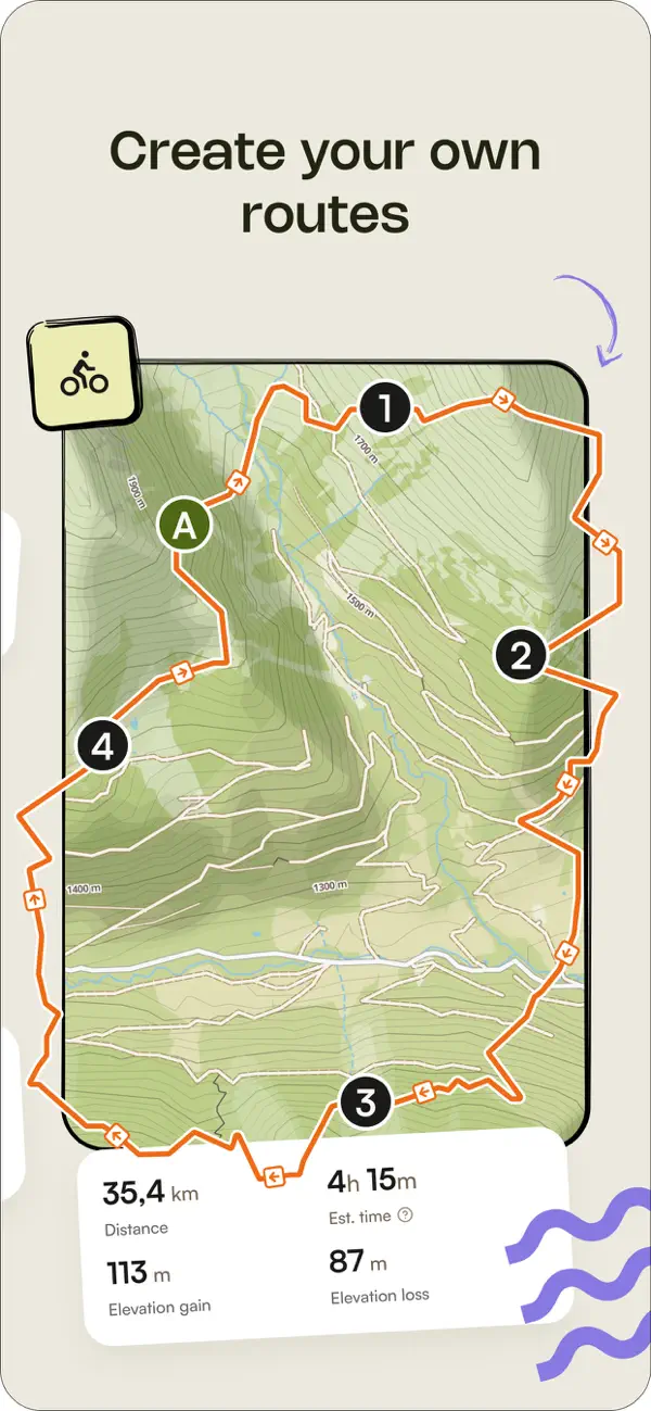 komoot - hike, bike & run Screenshot 5