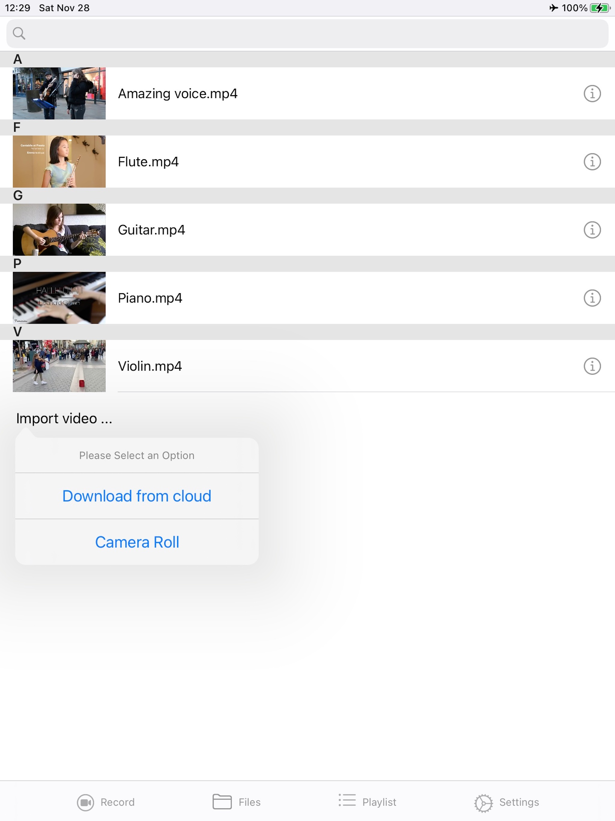 Video Manager lite