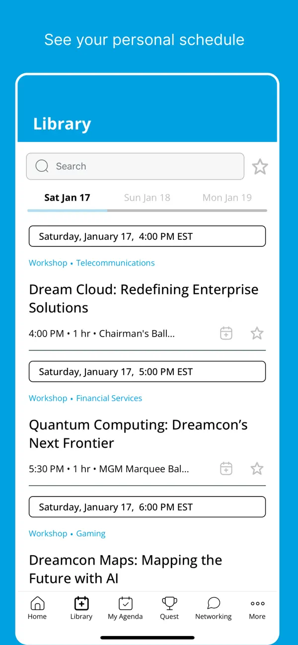 Screenshot #2 pour Amego Events
