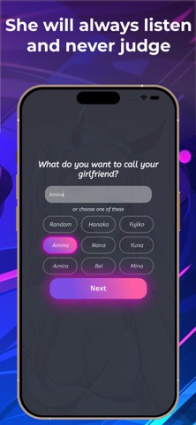 AI Girlfriend Chat Roleplay iPhone screenshot