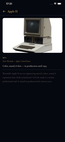 The Micro-Computer Era iPhone screenshot