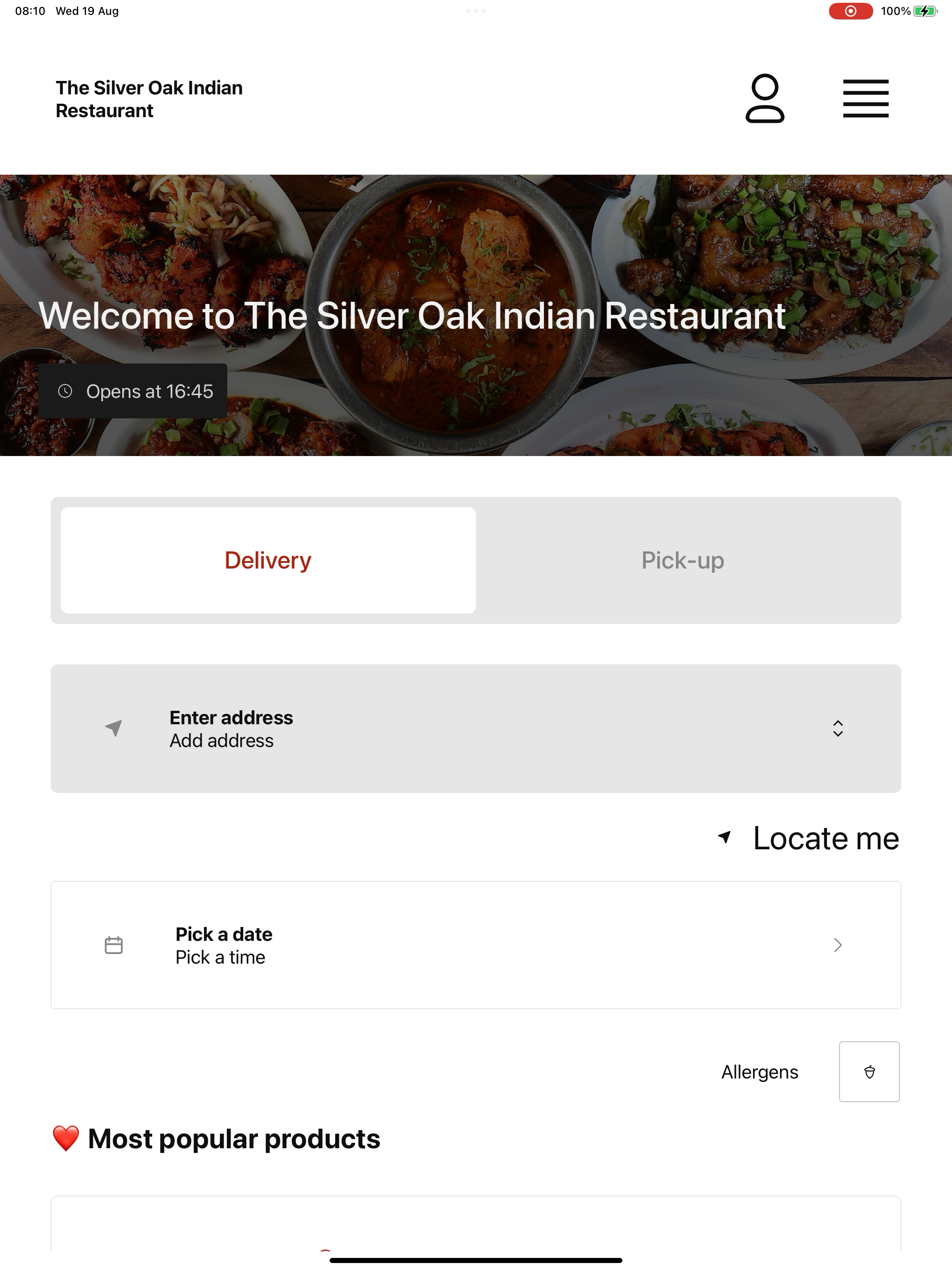 The Silver Oak Indian Restaura screenshot 10