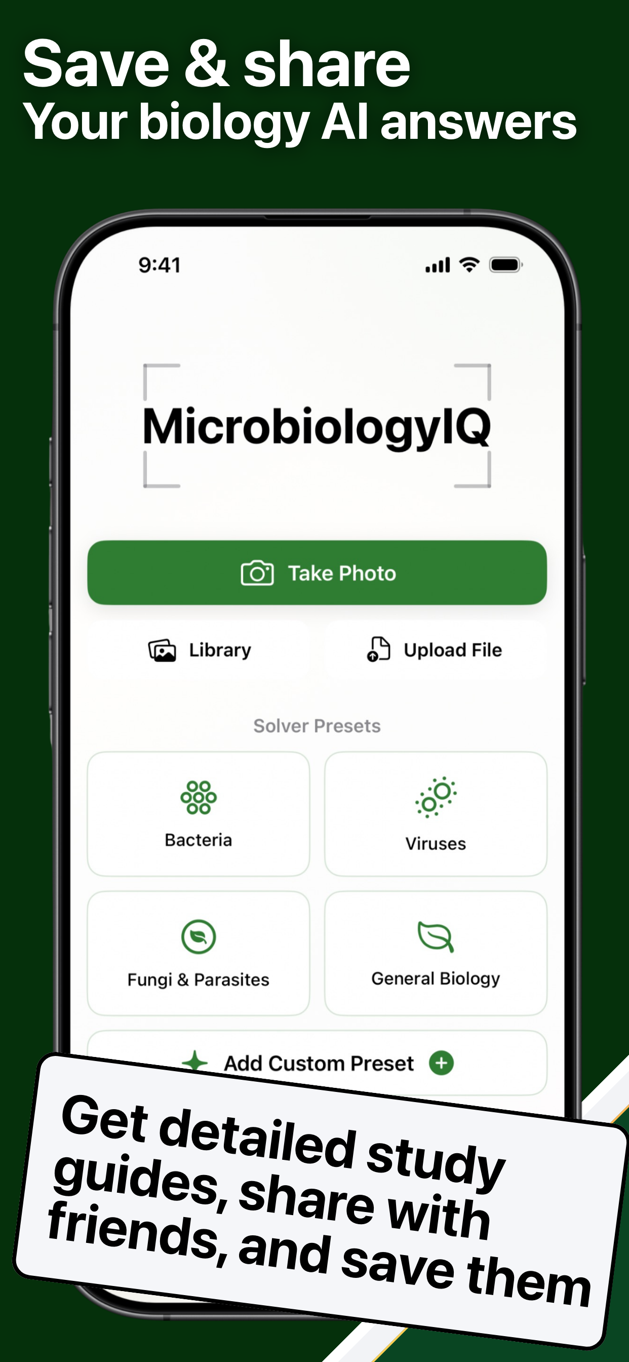 Microbiology AI Study Solver
