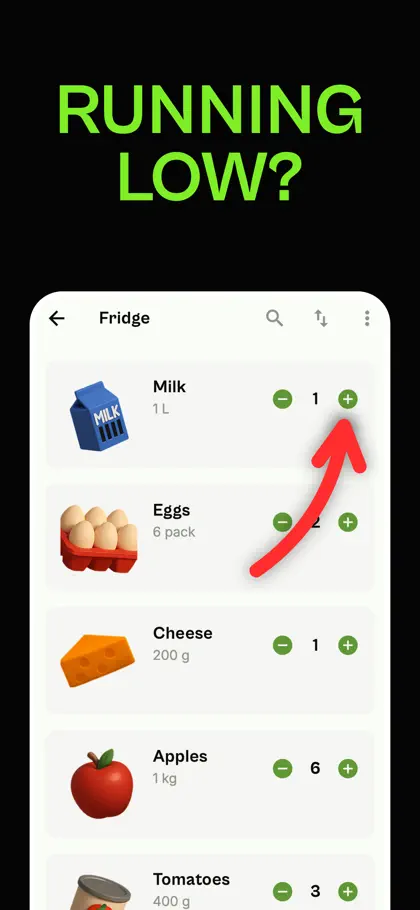 Screenshot 4 von 5 zu Pantry Inventory: Check Waste