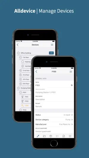 Alldevice CMMS screenshot 2