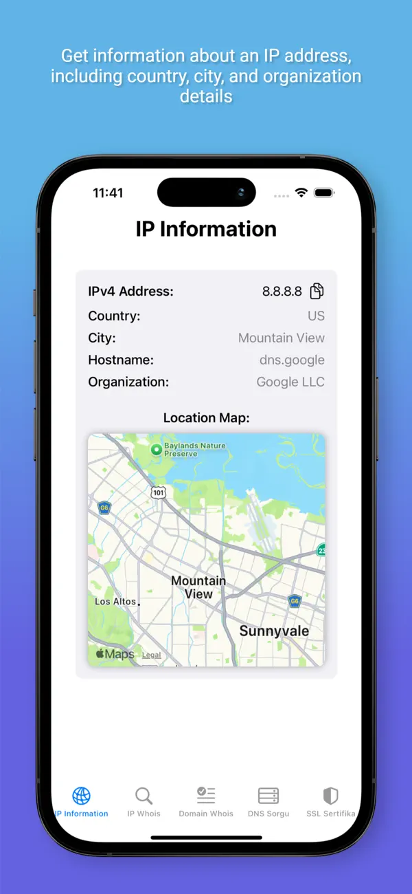 Screenshot #1 pour Whois Master