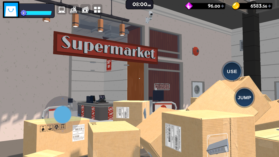 #3. Supermarket Simulator Mobile (iOS) 由: Dongguan Keyu Network