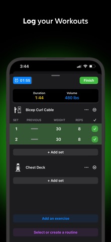 IronDojo: Workout Tracker screenshot