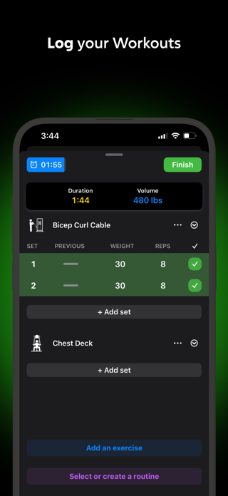 IronDojo: Workout Tracker Screenshot 6 of 9