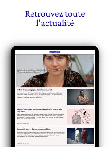 Philosophie magazine iPad app afbeelding 3