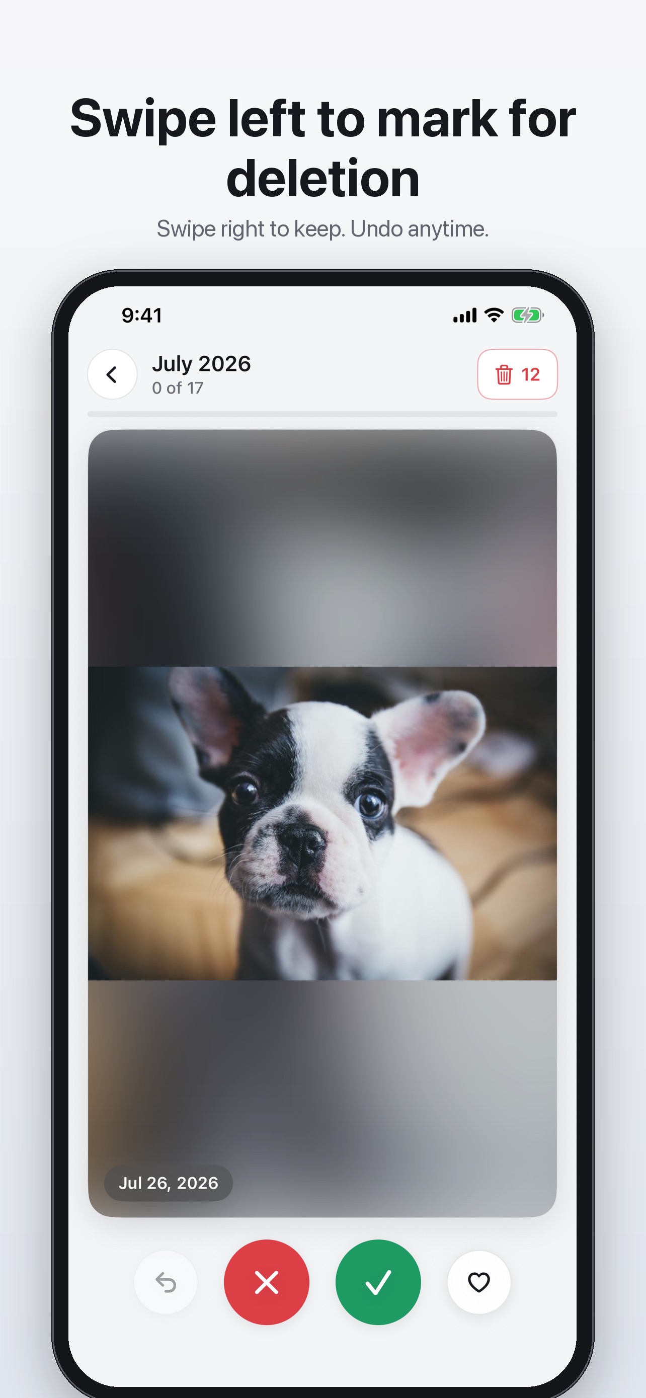 Screenshot 2 of Roll Call: Swipe Photo Cleaner