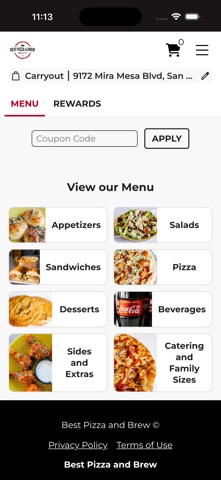 Best Pizza and Brew app screenshot 2