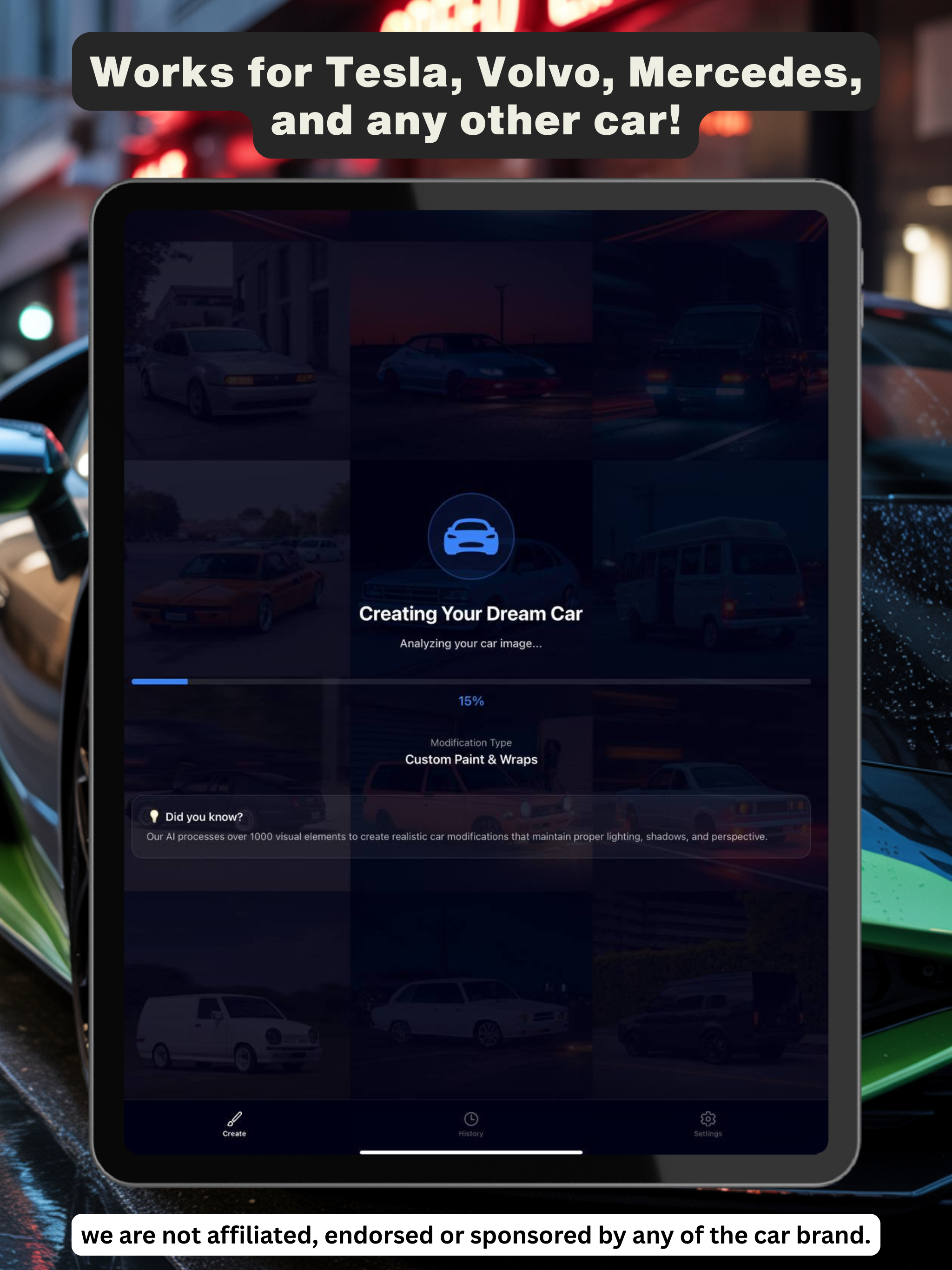 AI Car Tuning & Paint: Wrapr screenshot 5