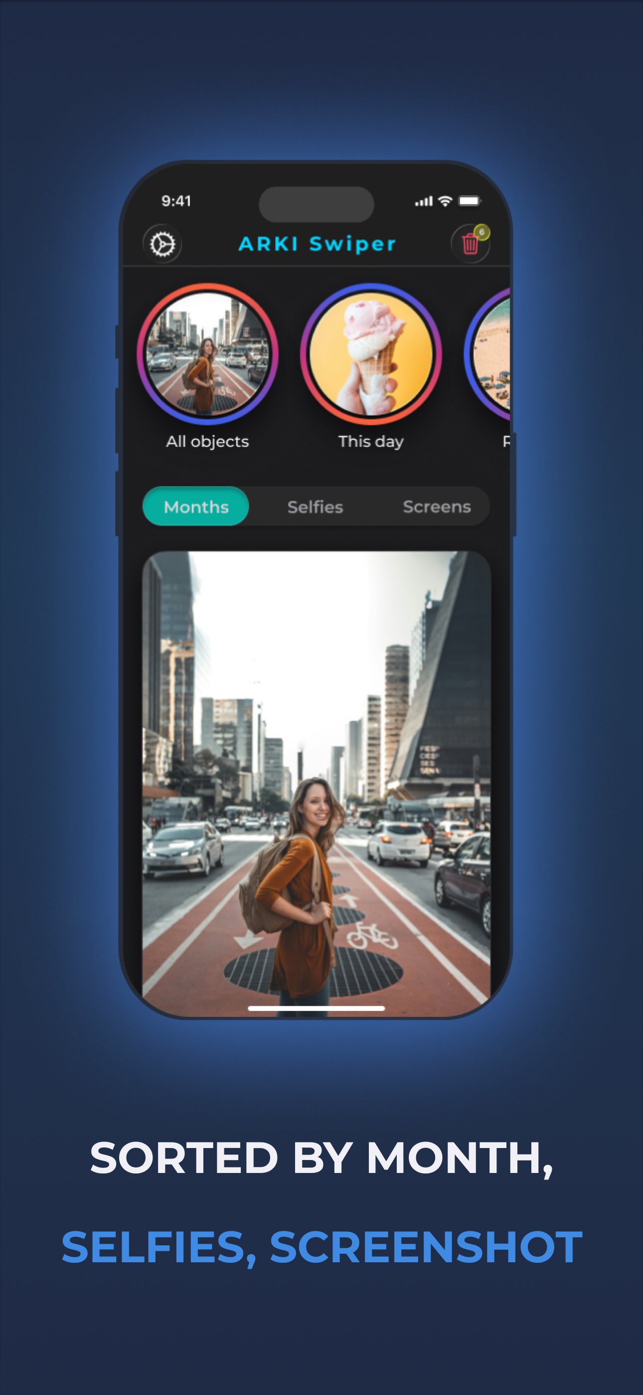 Gallery optimizer Arki Swiper screenshot 5