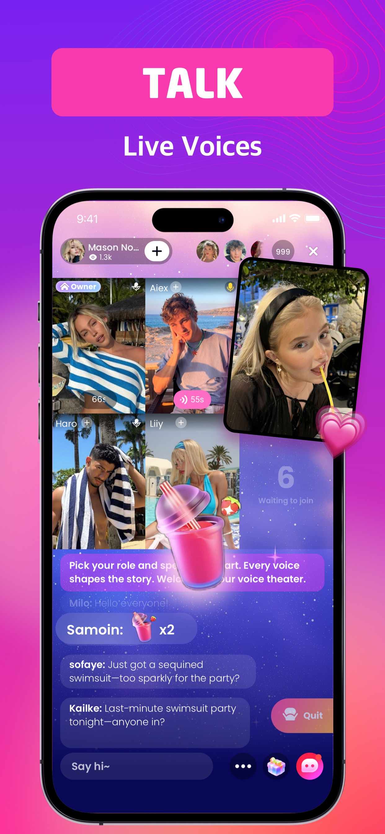 Sissa – Live Voices, Share