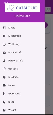 CalmCare screenshot