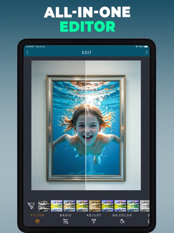 Photo Frames Unlimited iPad screenshot