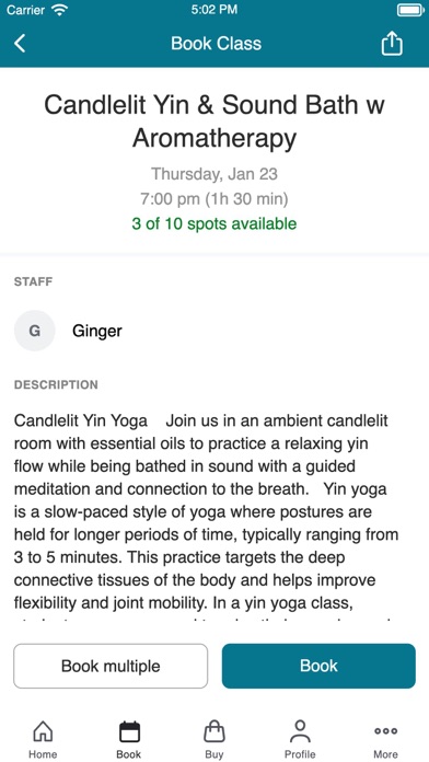 App screenshot