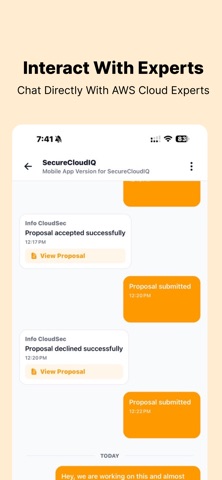 SecureCloud IQ screenshot