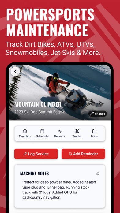 LookOver: Maintenance Tracker iPhone screenshot 1 - Utilities app