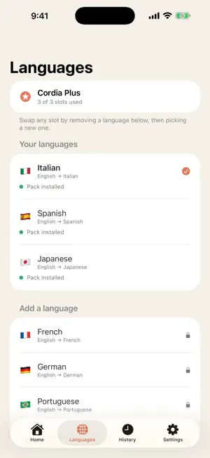 Cordia: Learn While You Text screenshot 2
