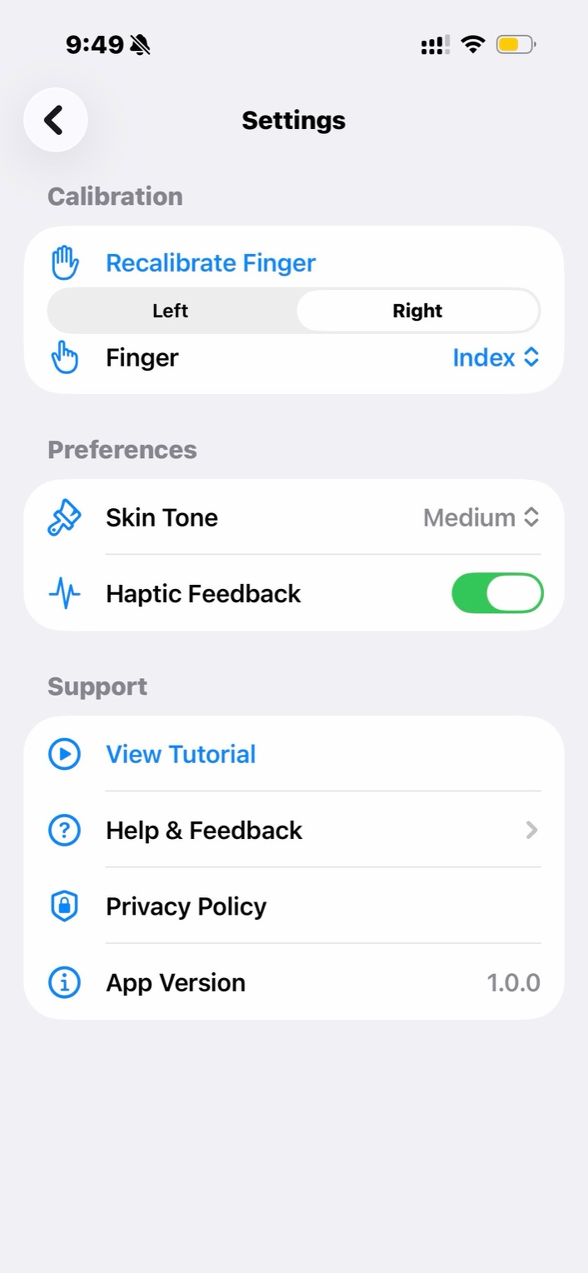 TipMate App screenshot 2