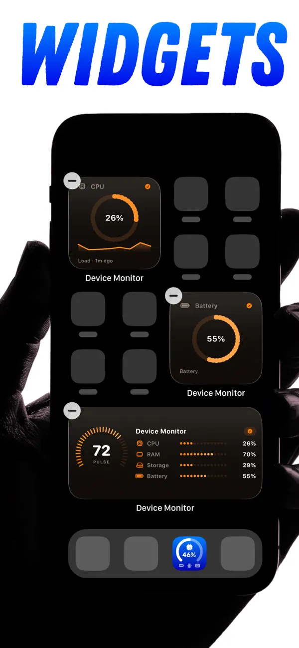 Screenshot #3 pour Device Monitor: System Monitor