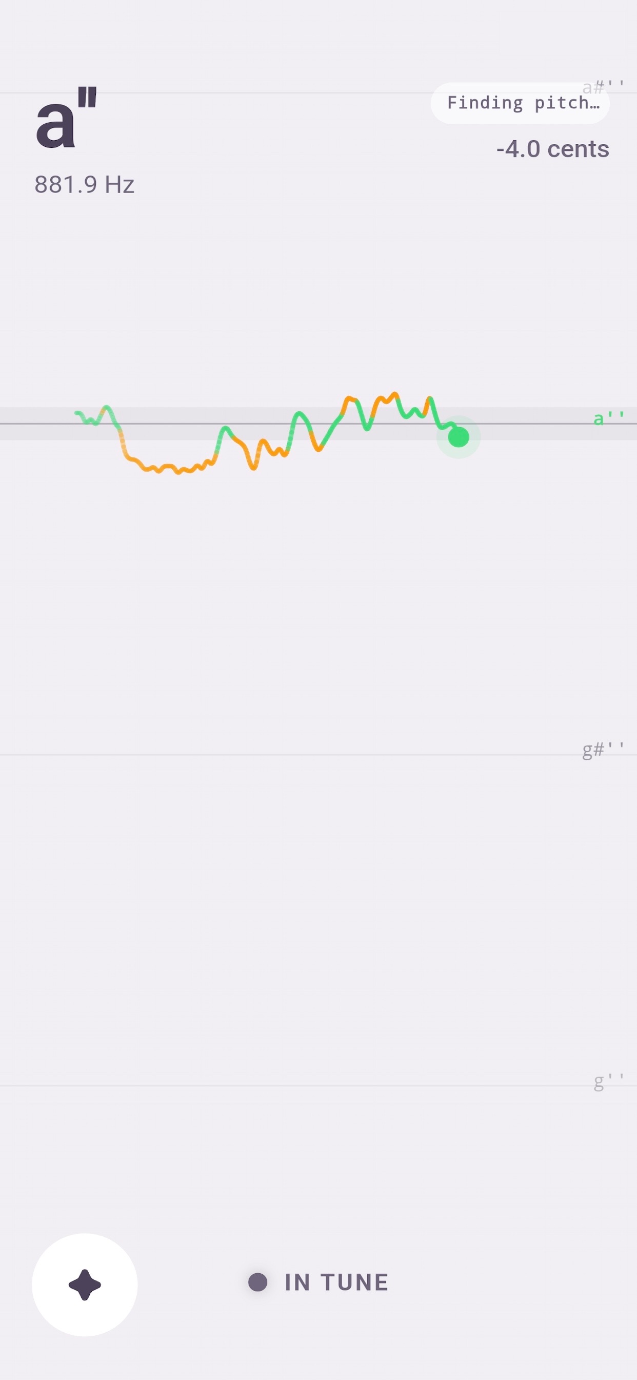 Screenshot 1 of Intonation Control - Tuner